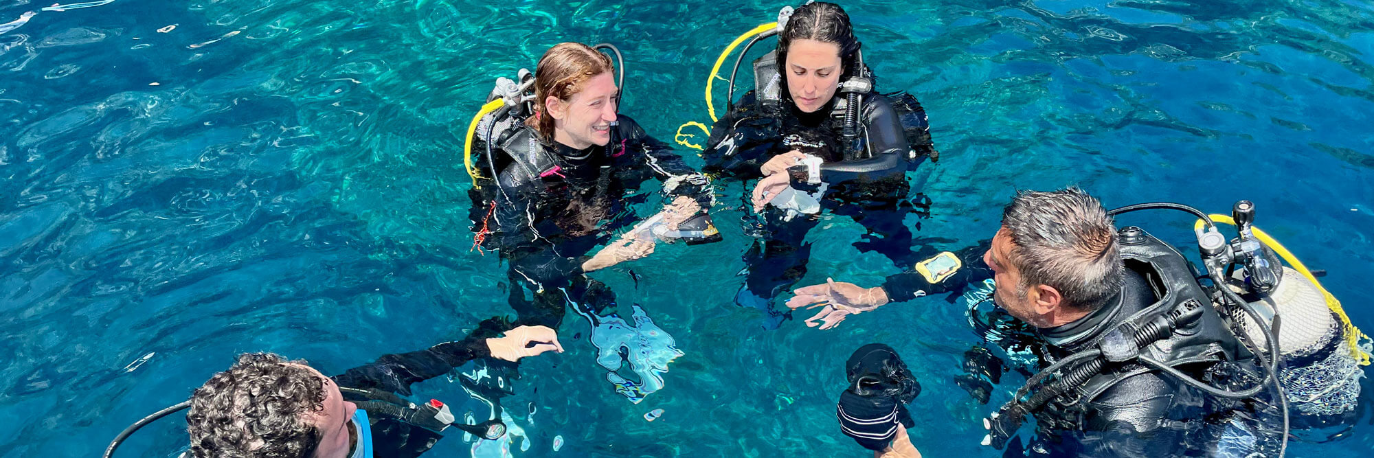 PADI diving courses